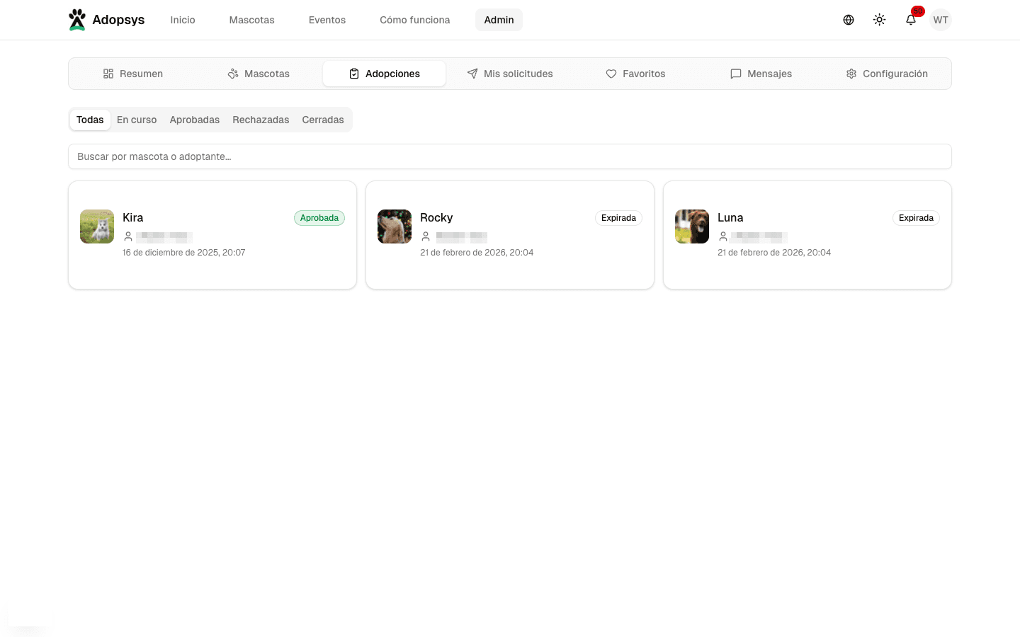 Confirmación de adopción aprobada